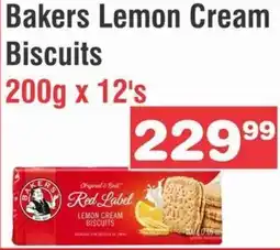 Advance Cash n Carry Bakers Lemon Cream Biscuits offer