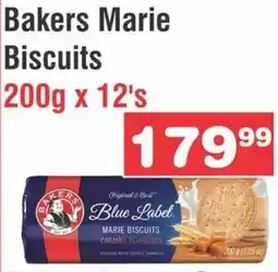 Advance Cash n Carry Bakers Marie Biscuits offer
