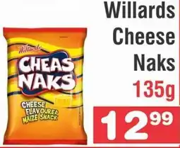 Advance Cash n Carry Willards Cheese Naks offer