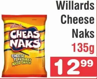 Advance Cash n Carry Willards Cheese Naks offer