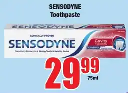 Boxer Superstores Sensodyne Toothpaste offer