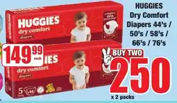 Boxer Superstores Huggies Dry Comfort Diapers offer