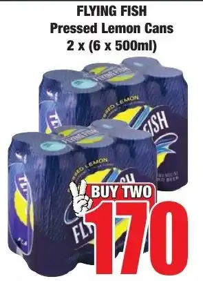 Boxer Superstores Flying Fish Pressed Lemon Cans offer