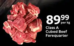 Oxford Freshmarket Class A Cubed Beef Forequarter offer