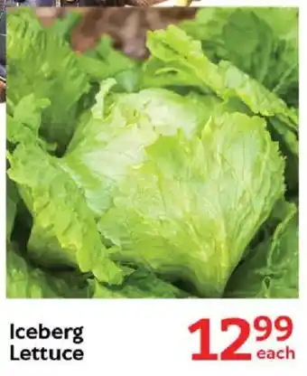 Oxford Freshmarket Iceberg Lettuce offer