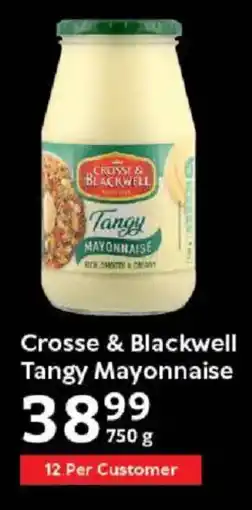 Oxford Freshmarket Crosse & Blackwell Tangy Mayonnaise offer