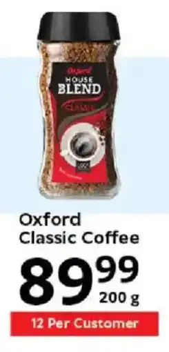 Oxford Freshmarket Oxford Classic Coffee offer