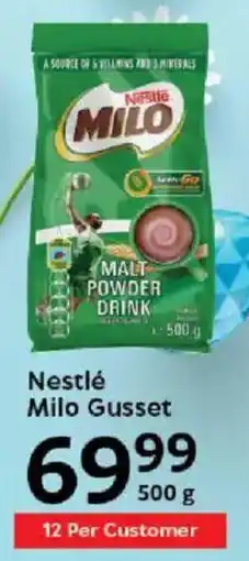 Oxford Freshmarket Nestlé Milo Gusset offer