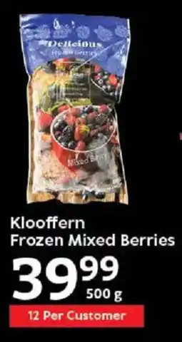 Oxford Freshmarket Klooffern Frozen Mixed Berries offer