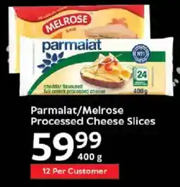 Oxford Freshmarket Parmalat/ Melrose Processed Cheese Slices offer