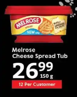 Oxford Freshmarket Melrose Cheese Spread Tub offer