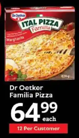 Oxford Freshmarket Dr Oetker Familia Pizza offer