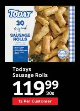 Oxford Freshmarket Todays Sausage Rolls offer