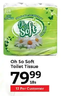 Oxford Freshmarket Oh So Soft Toilet Tissue offer