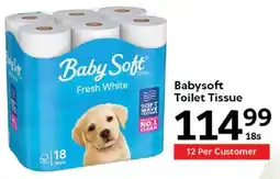 Oxford Freshmarket Babysoft Toilet Tissue offer