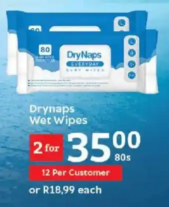Oxford Freshmarket Drynaps Wet Wipes offer