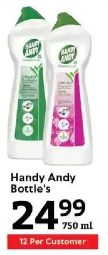 Oxford Freshmarket Handy Andy Bottle's offer