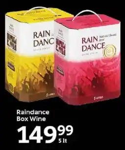 Oxford Freshmarket Raindance Box Wine offer