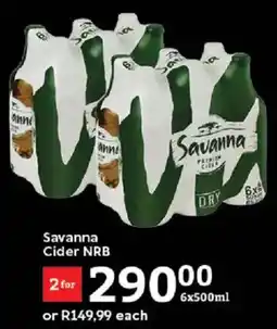 Oxford Freshmarket Savanna Cider NRB offer