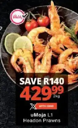Checkers uMoja L1 Headon Prawns offer