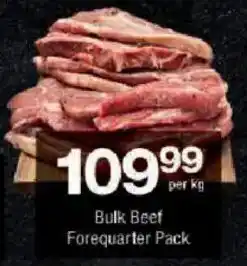 Checkers Bulk Beef Forequarter Pack offer