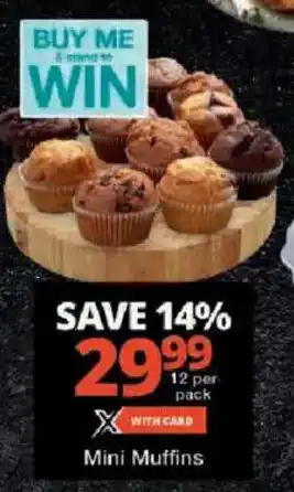 Checkers Mini Muffins offer