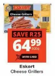 Checkers Eskort Cheese Grillers offer