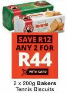 Checkers Bakers Tennis Biscuits offer