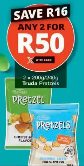 Checkers Truda Pretzels offer