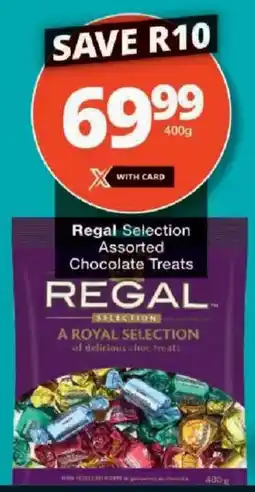 Checkers Regal Selection Assorted Chocolate Treats offer