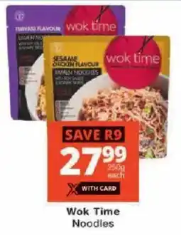 Checkers Wok Time Noodles offer