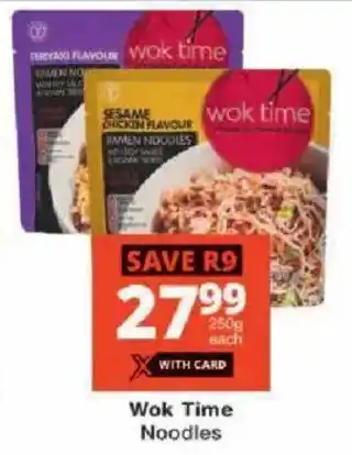 Checkers Wok Time Noodles offer