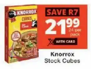 Checkers Knorrox Stock Cubes offer