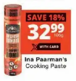 Checkers Ina Paarman's Cooking Paste offer