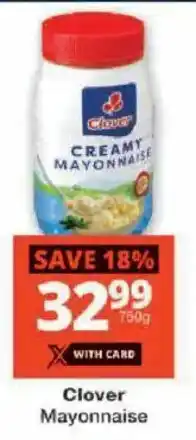 Checkers Clover Mayonnaise offer