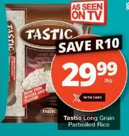 Checkers Tastic Long Grain Parboiled Rice offer