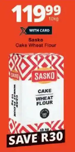 Checkers Sasko Cake Wheat Flour offer