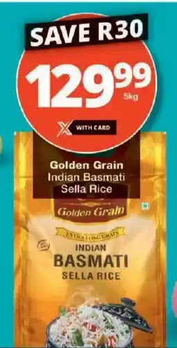 Checkers Golden Grain Indian Basmati Sella Rice offer
