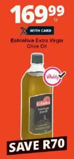Checkers Echioliva Extra Virgin Olive Oil offer