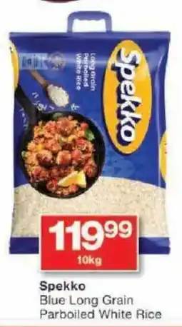 Checkers Spekko Blue Long Grain Parboiled White Rice offer