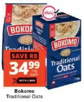 Checkers Bokomo Traditional Oats offer