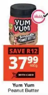 Checkers Yum Yum Peanut Butter offer