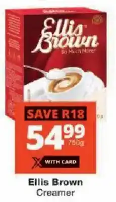 Checkers Ellis Brown Creamer offer