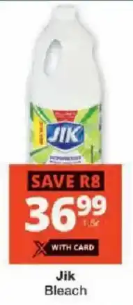 Checkers Jik Bleach offer