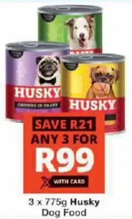 Checkers Husky Dog Food offer