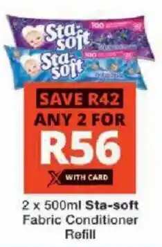 Checkers Sta-soft Fabric Conditioner Refill offer