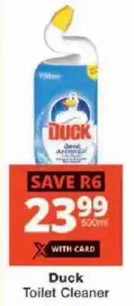 Checkers Duck Toilet Cleaner offer