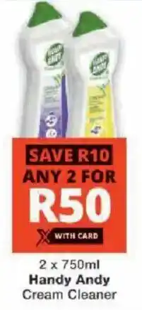 Checkers Handy Andy Cream Cleaner offer