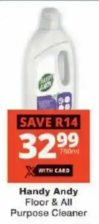 Checkers Handy Andy Floor & All Purpose Cleaner offer