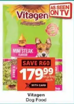 Checkers Vitagen Dog Food offer